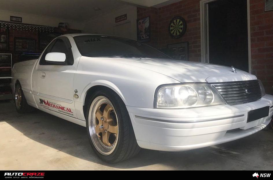 FORD FALCON RS1 GOLD MACHINED LIP